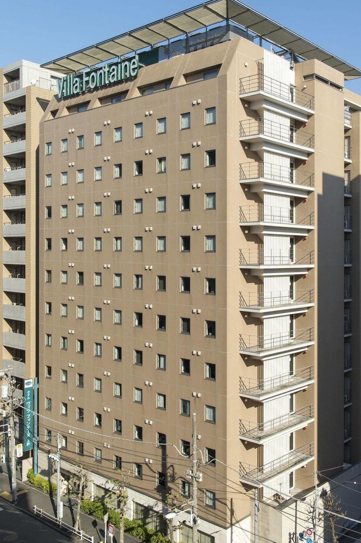 Hotel Villa Fontaine Tokyo-Ueno Okachimachi Exterior foto
